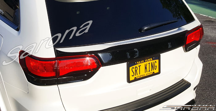 Custom Jeep Grand Cherokee  SUV/SAV/Crossover Trunk Wing (2014 - 2021) - $490.00 (Part #JP-011-TW)